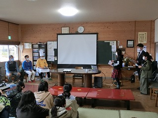 震災機構修学旅行支援報告　気仙沼市立鹿折小学校